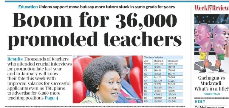 Mixed Reactions As Over 36000 Teachers Are Promoted