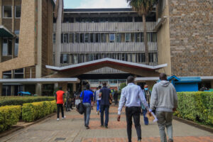 A clear photo of the University of Nairobi Main Campus 