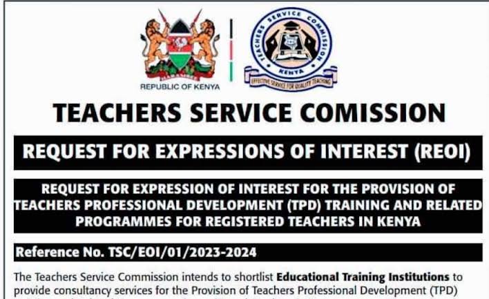 All TSC Teachers To Attend Scheduled TPD Training