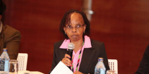 A clear photo of KUCCPS CEO Alice Wahome at a past event 