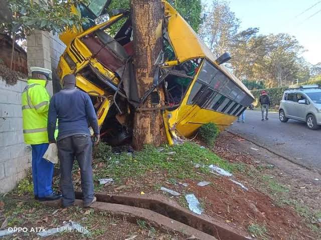 School Bus Full Of Learners Involved In An Accident