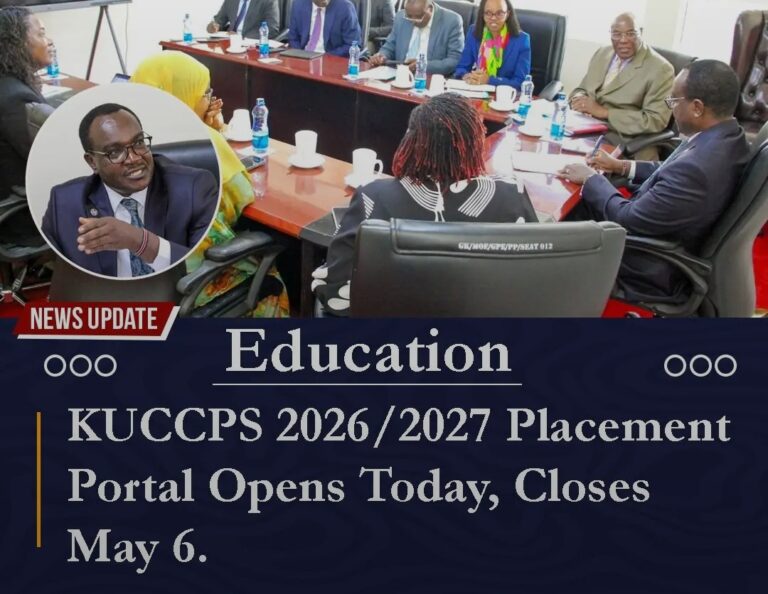 KUCCPS 2026 Application